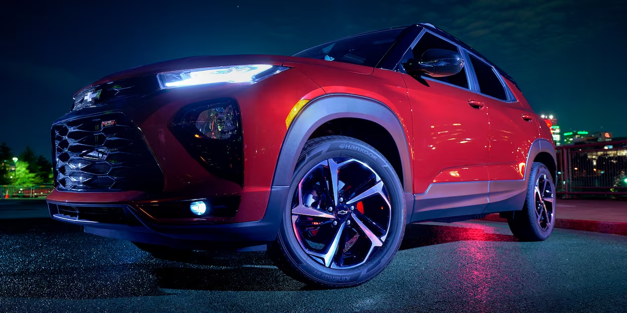 2023 Chevrolet Trailblazer Sporty Small SUV Exterior Close-Up of Rear Wheel - Barnes Wheaton GM South Surrey