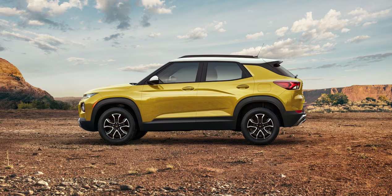 2023 Chevrolet Trailblazer Sporty Small SUV Exterior Side Profile - Barnes Wheaton GM South Surrey