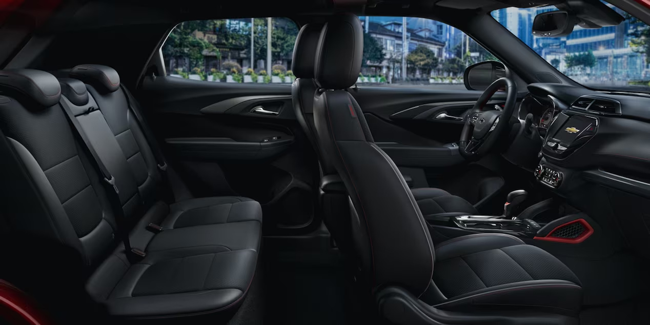 2023 Chevrolet Trailblazer Sporty Small SUV Interior Seating Configuration - Barnes Wheaton GM South Surrey