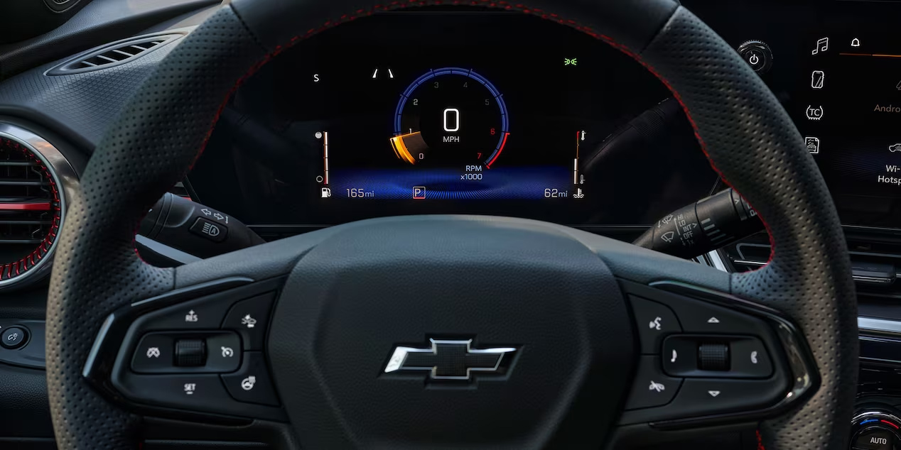 Speedometer of the 2024 Chevrolet Trax - Barnes Wheaton GM South Surrey