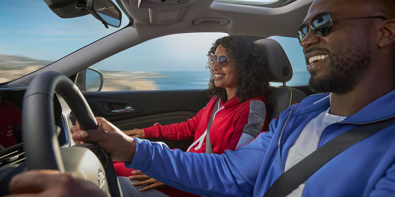 Two Persons Inside the 2024 Chevrolet Trax - Barnes Wheaton GM South Surrey