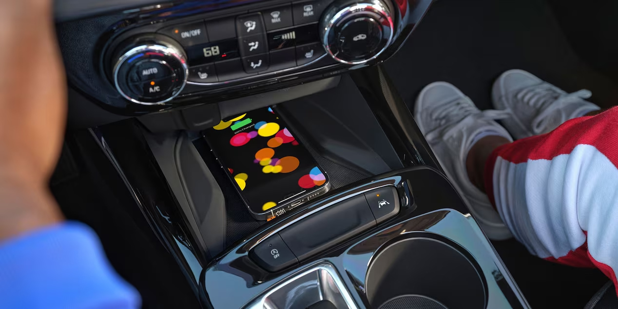 Wireless Charging on the 2024 Chevrolet Trax - Barnes Wheaton GM South Surrey