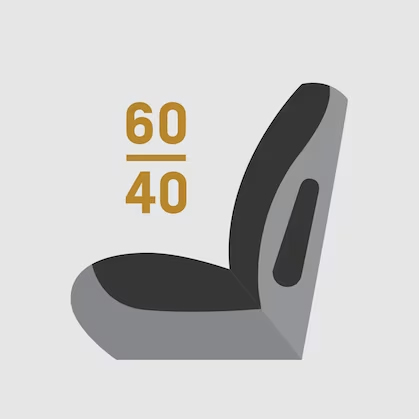 60/40 SECOND-ROW SPLIT-FOLDING SEAT