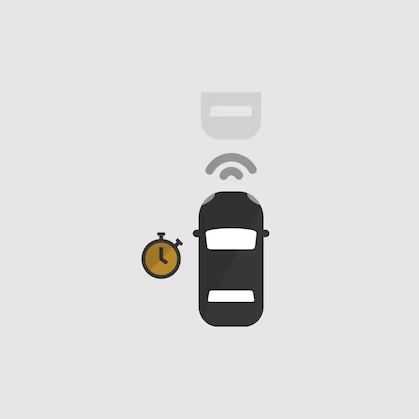 FOLLOWING DISTANCE INDICATOR