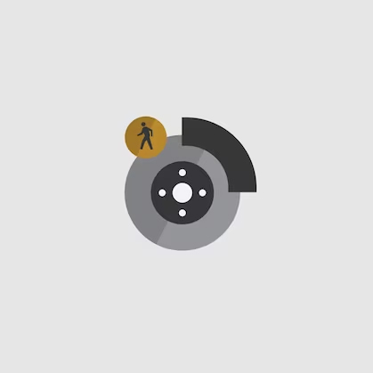 FRONT PEDESTRIAN BRAKING