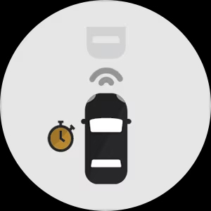 FOLLOWING DISTANCE INDICATOR