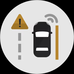 LANE KEEP ASSIST WITH LANE DEPARTURE WARNING